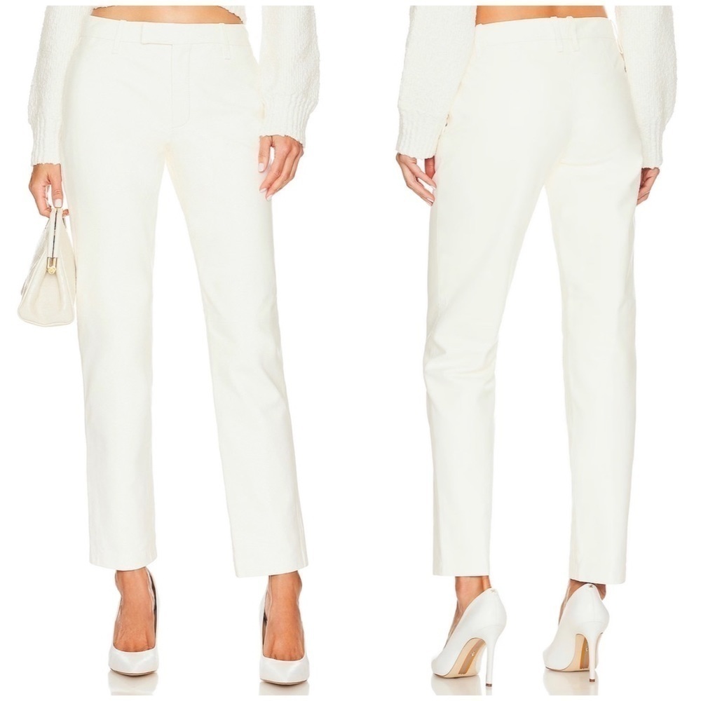 L’Academie Luka Trouser in White
